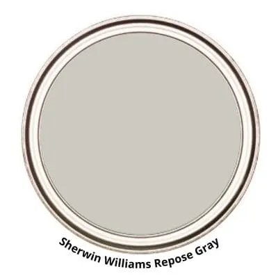 repose gray paint can swatch 