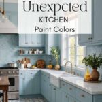 10 Unexpected Kitchen Paint Colors - pinterest graphic