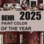 Behr Paint Color of the year 2025 pinterest graphic