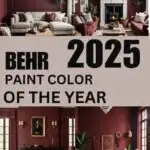 Behr Paint Color of the year 2025 pinterest graphic