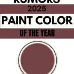 Behr Rumors Paint color of the year graphic