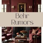 Behr Rumors paint color of the year pinterest graphic