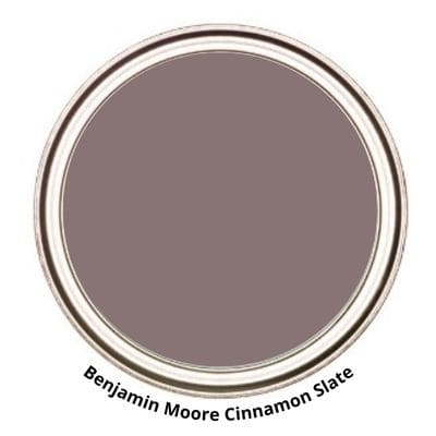 Benjamin Moore Cinnamon Slate digital paint can swatch 