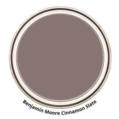 Benjamin Moore Cinnamon Slate digital paint can swatch 