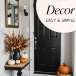 Fall Decorating Idees Pinterest graphic