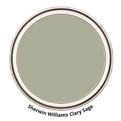 SW Clary Sage paint can swatch