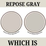 Sherwin Williams agreeable gray vs repose