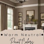 Picture of a neutral living room - Pinterest graphic