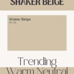 BM Shaker Beige neutral paint color