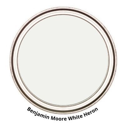 Benjamin Moore White Heron Digital Paint Can swatch 