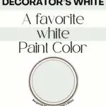 Decorator's White - pinterest graphic