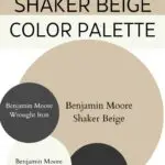 Shaker BEige Color Palette - Pinterest Graphic