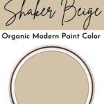 Shaker BEige organic modern paint color