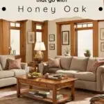 paint color for Honey Oak pinteret graphic