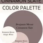 Cinnamon Slate Color Palette - Pinterest Graphic