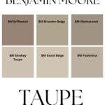 Gorgeous Benjamin Moore Taupe Paint Colors