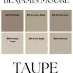 Gorgeous Benjamin Moore Taupe Paint Colors