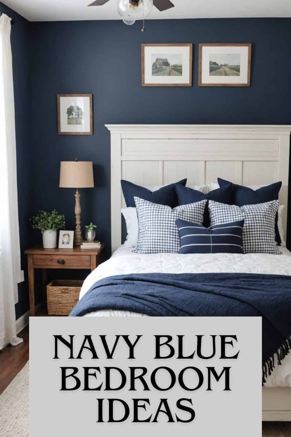Navy Blue Bedroom Ideas for a Cozy & Sophisticated Retreat - West ...