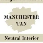 Neutral Interior Paint Color - Manchester Tan - Pinterest Graphic