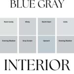 gorgeous blue gray Interior Paint Colors - pinterest grphic