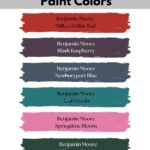 Benjamin Moore Jewel toned paint colors