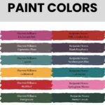 Jewel Tone Paint colors - Pinterest Graphic