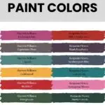 Jewel Tone Paint colors - Pinterest Graphic