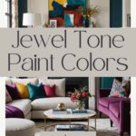 Jewel Tone Paint colors - Pinterest Graphic