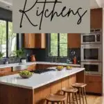 Mid Mod Kitchens Pinterest graphic