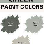 SW Green paint colors