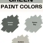 SW Green paint colors