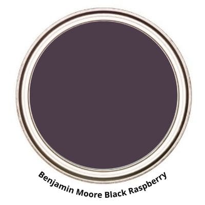 Benjamin Moore Black Raspberry Digital Paint Can swatch 