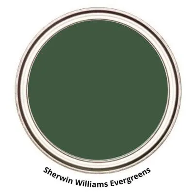 Sherwin Williams Evergreens Digital Paint Can swatch 