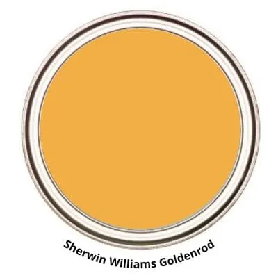 Sherwin Williams Goldenrod Digital Paint Can swatch