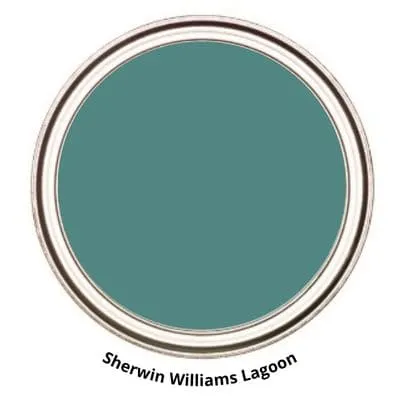 Sherwin Williams Lagoon Digital Paint Can swatch