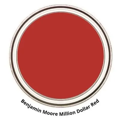 Sherwin Williams Million Dollar Red Digital Paint Can swatch