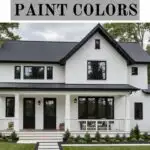 White Exterior Paint Colors - Pinterest Graphic