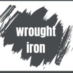 Wrought Iron Paint Color Spotlight - Pinterest Graphic