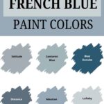 french blue paint colors