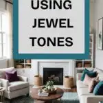 Jewel Tone Paint colors - Pinterest Graphic