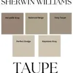 Gorgeous Sherwin Williams Taupe Paint Colors