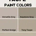 Sherwin WIlliams Taupe Paint Colors