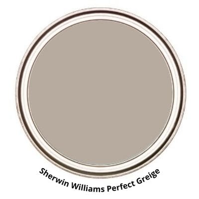 Sherwin Williams Perfect Greige Digital Paint Can swatch 