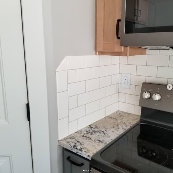 Skyline Steel painted walls in kitchen