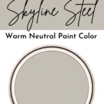 Skyline Steel Paint Color Spotlight - Pinterest Graphic