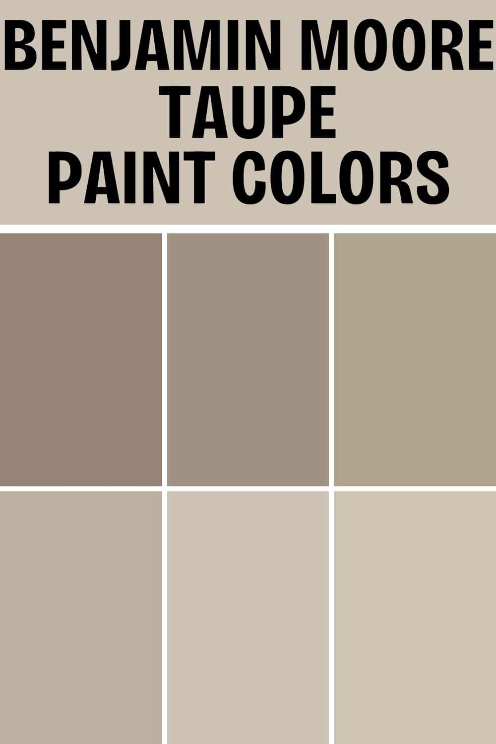 The Best Taupe Paint Colors from Benjamin Moore - West Magnolia Charm