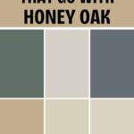 paint colors that go with honey oak