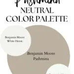 BM Pashmina neutral color palette