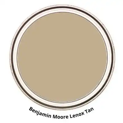 Benjamin Moore Lenox Tan Digital Paint Can swatch 