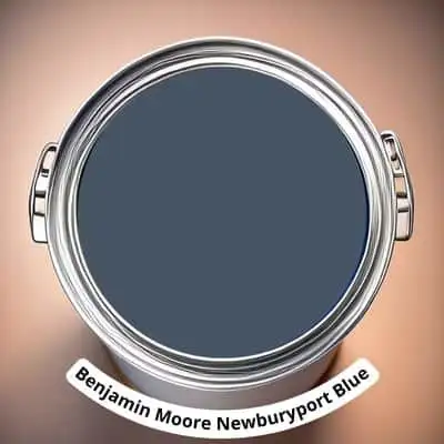 Benjamin Moore Newburyport Blue Digital Paint Can swatch
